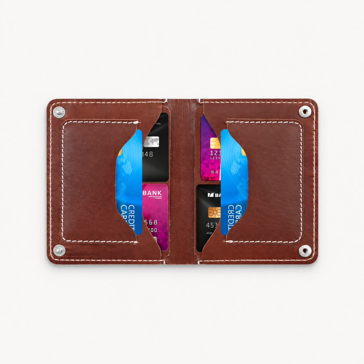 Oil Pull Up Passport Holder