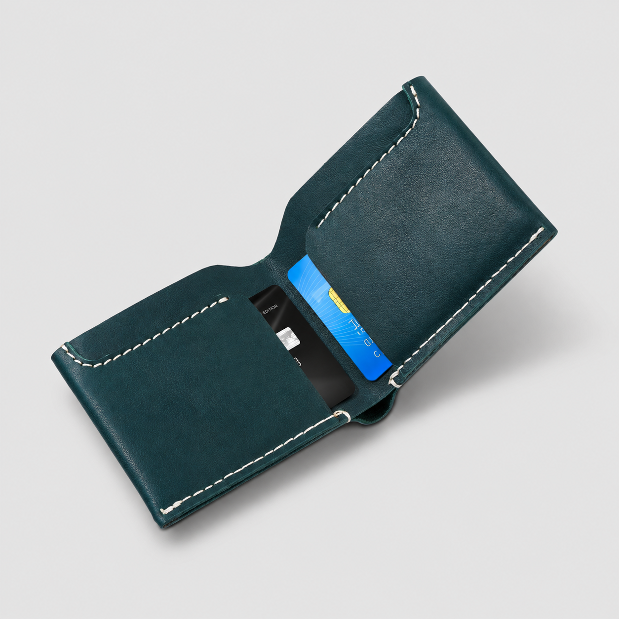 Green Stone Polish Wallet