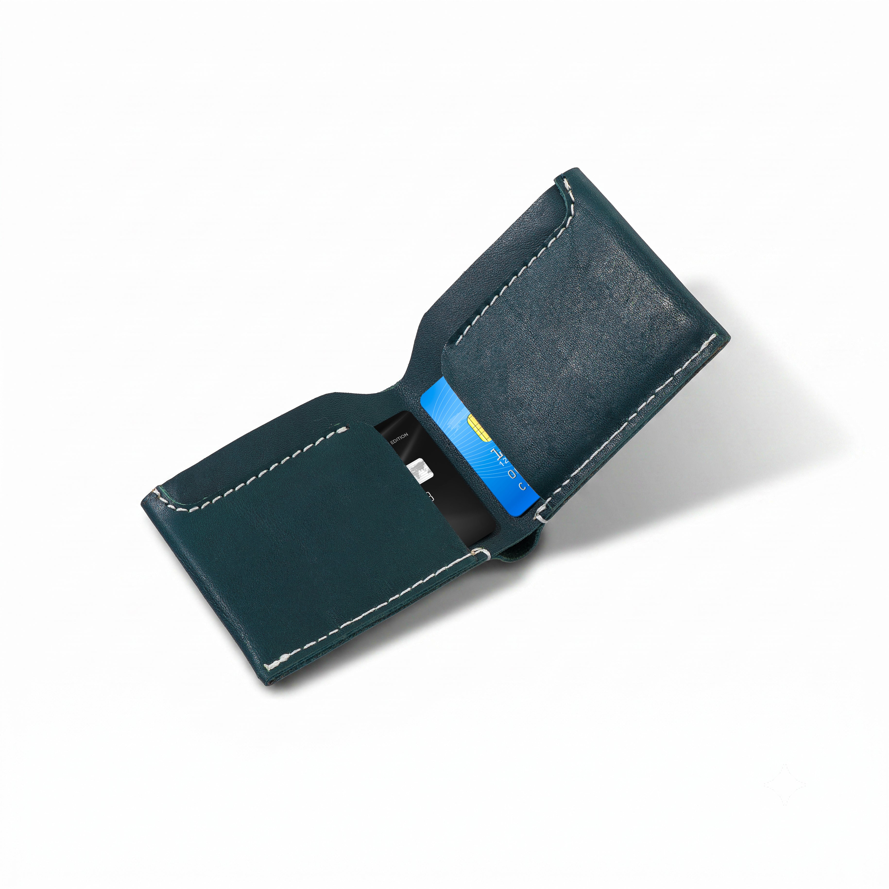Green Stone Polish Wallet